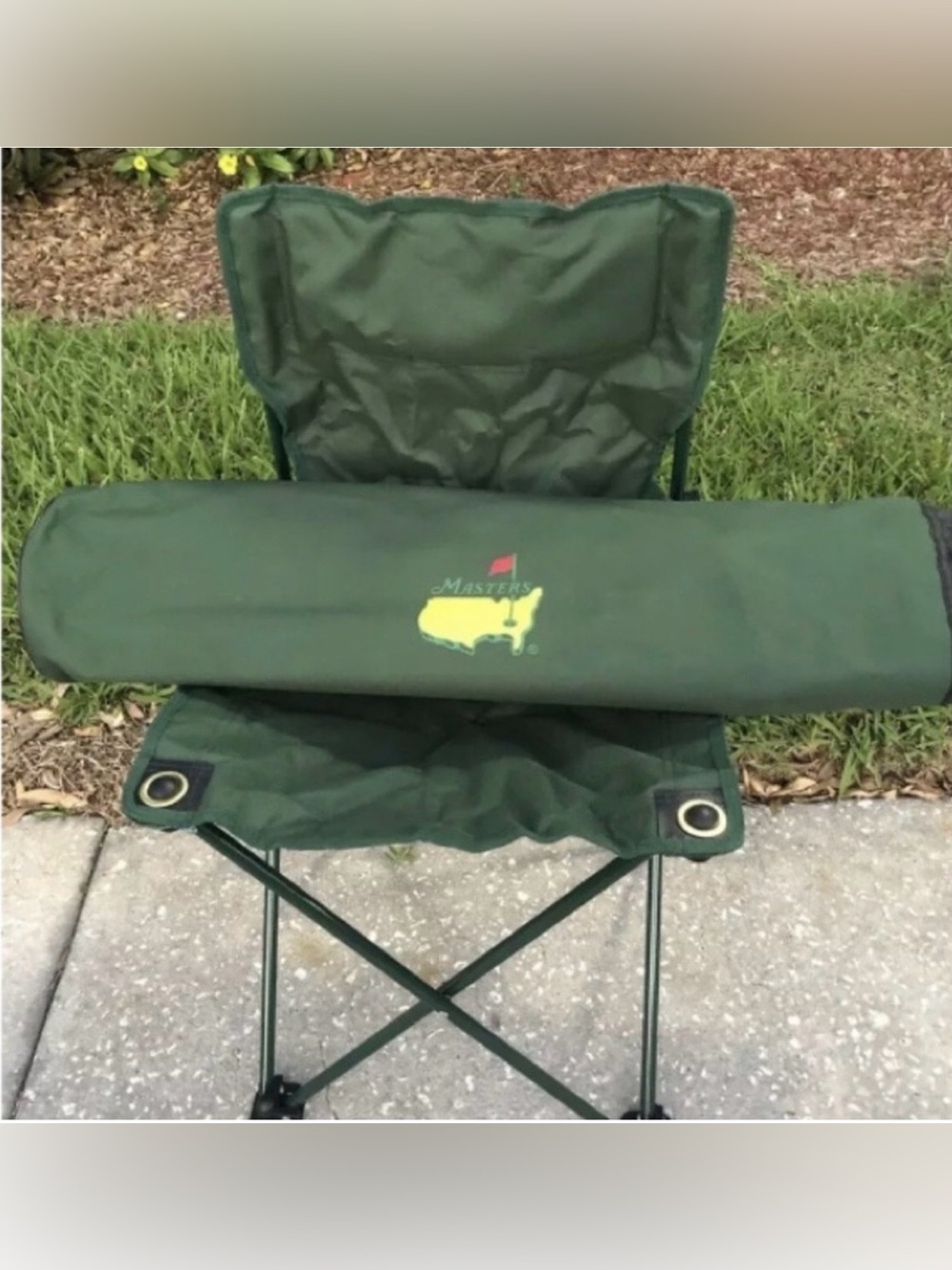 New Original Masters Forest Green Foldable Chair with Logo